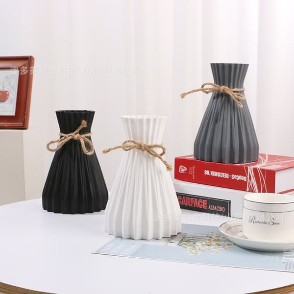 Simplicity Blomstervase Keramisk Blomsterpotte SORT black