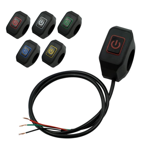 Motorcykelstyre Switch Moto Light Controller GRÖN green
