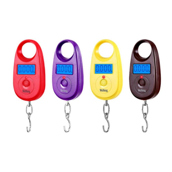 Mini Digital Scale Matkatavaravaaka PUNAINEN red