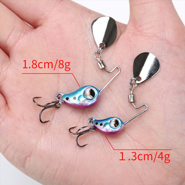 Metal Fishing Bait VIB Lure 8G 18MME E 8g 18mmE