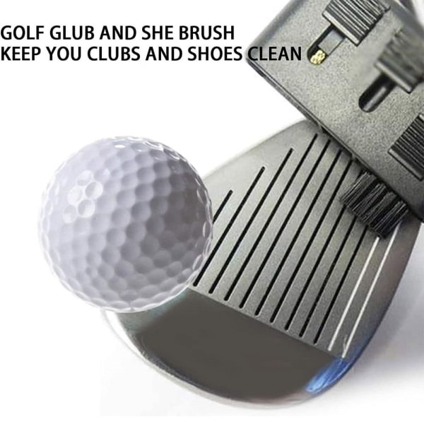 3st Golfklubbborste Groove Cleaner Rengöringsborste 3Pcs