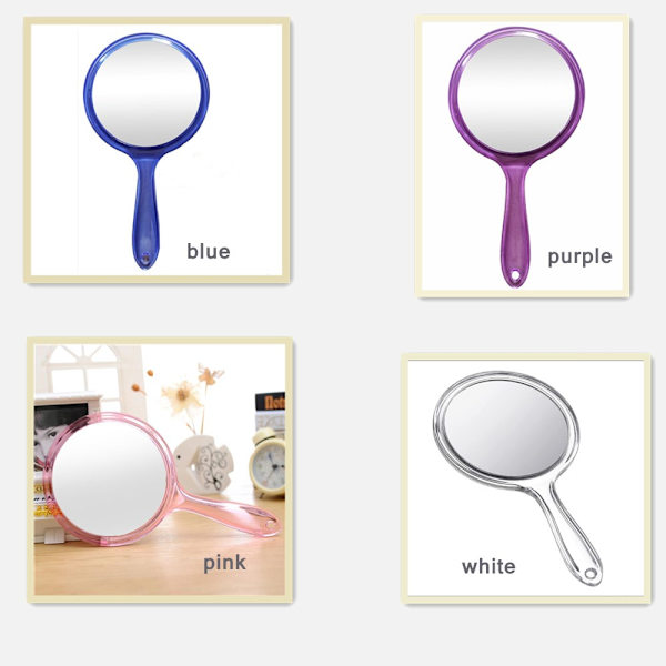 Handspegel Makeupspegel VIT white