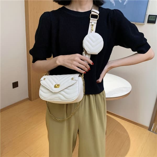 Tote tasker underarms håndtaske SORT black