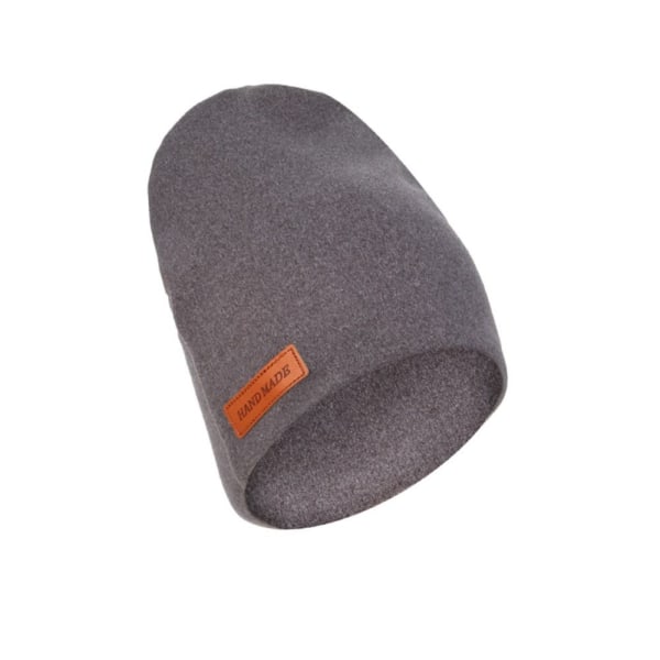 2kpl Knitting Beanies Winter Caps GRAY Gray