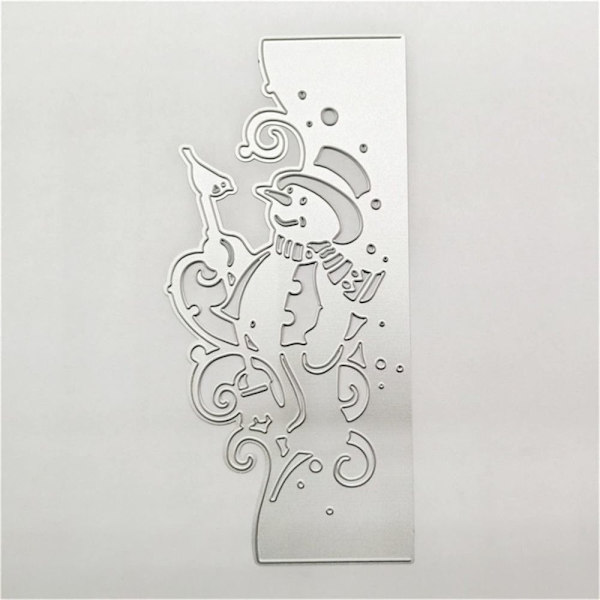 1 stk Lace Sidebar Cutting Dies Snemand Cutting Dies Metal