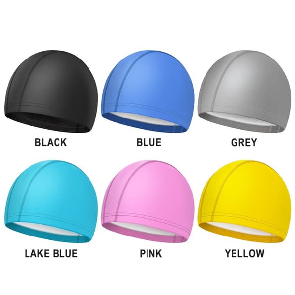 Badehætter Swim Pool Hat SORT black