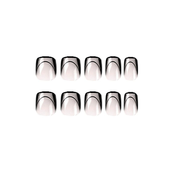 24stk False Nails Short Square JP2485 JP2485