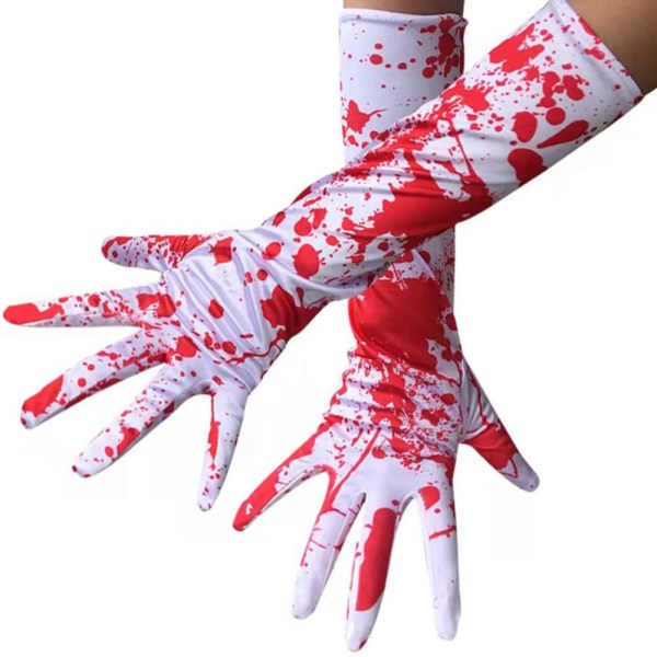 Halloween Bloody Gloves Bloody Pöytäliina PÖYTÄLIINA PÖYTÄLIINA tablecloth