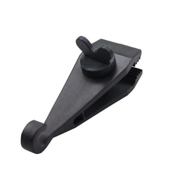 2st Campingtält Fixering Shark Clips Clamps SVART Black