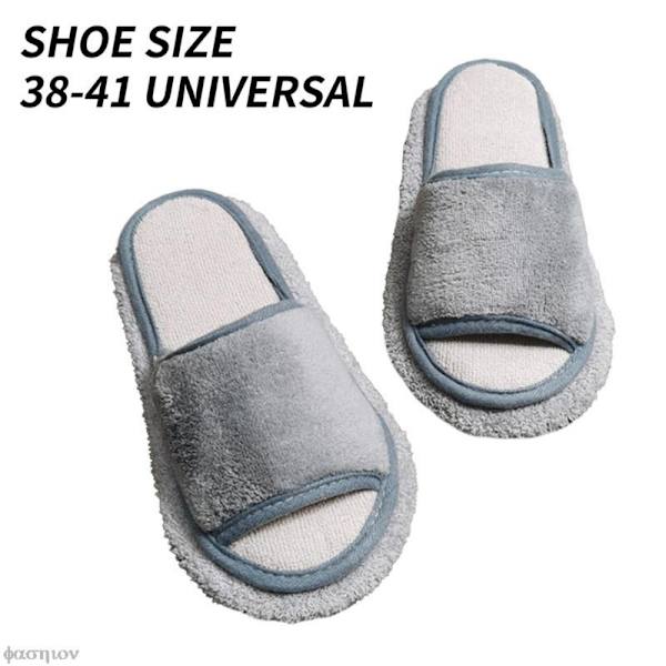 Mikrokuituliina Mop Slipper Mopping Kengät GREY M grey M