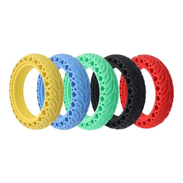 Solid gummidäck till Xiaomi Mijia M365 RED red