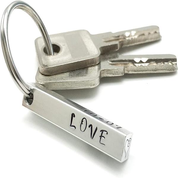 Rectangle Tag Charms 3D Tag Charms Aluminium 3D rektangel