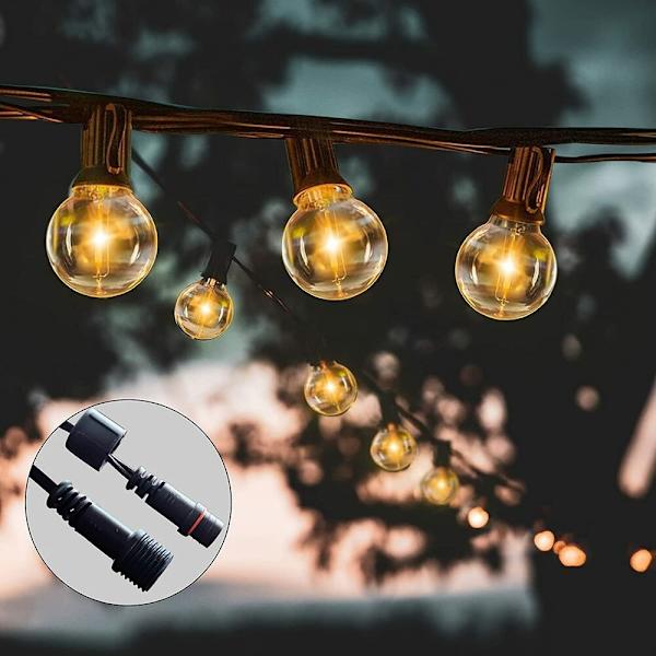 Festoon String Lights Trädgårdsdekorlampa 3M(10&1)EU EU 3m(10&1)EU