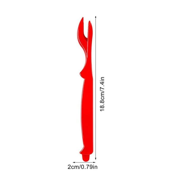 Seafood Needle Seafood Tool PUNAINEN Red