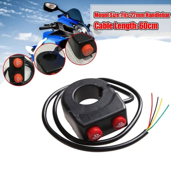 2st motorcykelkombinationsbrytare Moto Light Controller B B B