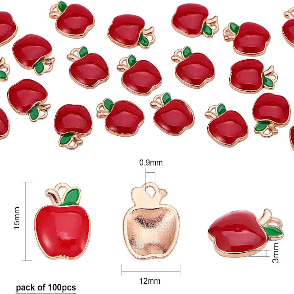 Frugt Charms Smykker gør DIY Crafts