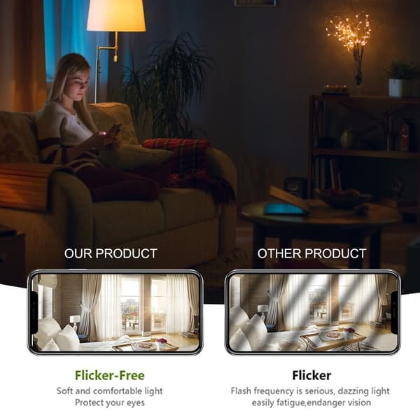 6 Pakke E27 LED pærer 12w