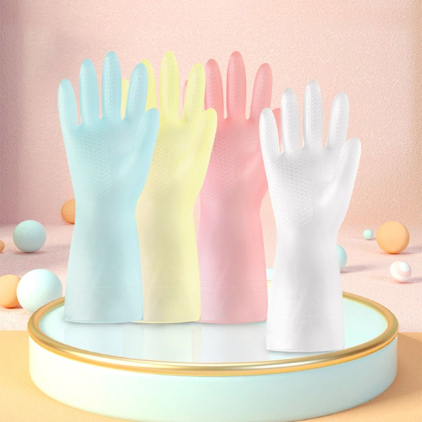 Gummihandskar Hushållshandskar TRANSPARANT transparent
