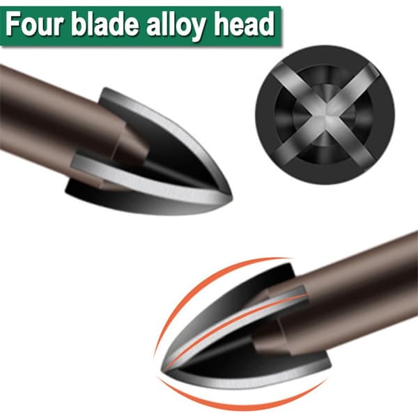 3 STK Bor Keramisk 3MM