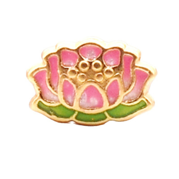 20 st Emalj Spacer Bead Lotus Beads Smyckestillverkning