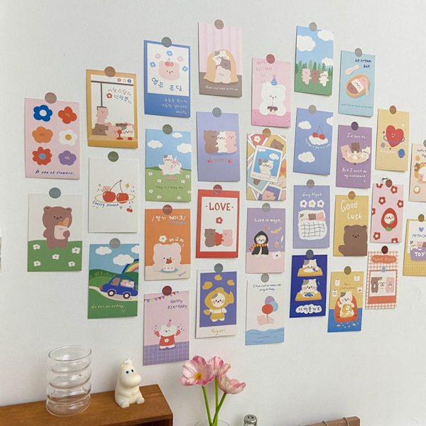 Blomstertulipanpostkort gratulasjonskort E E E