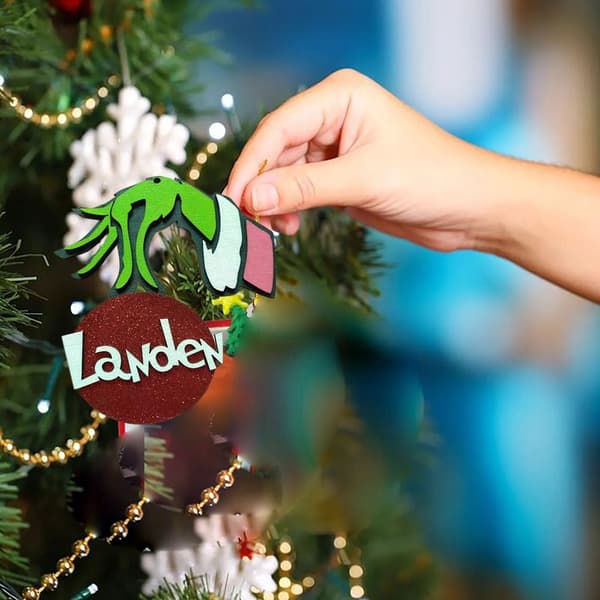Grinch Navn Julepynt Juletræspendant 1 1