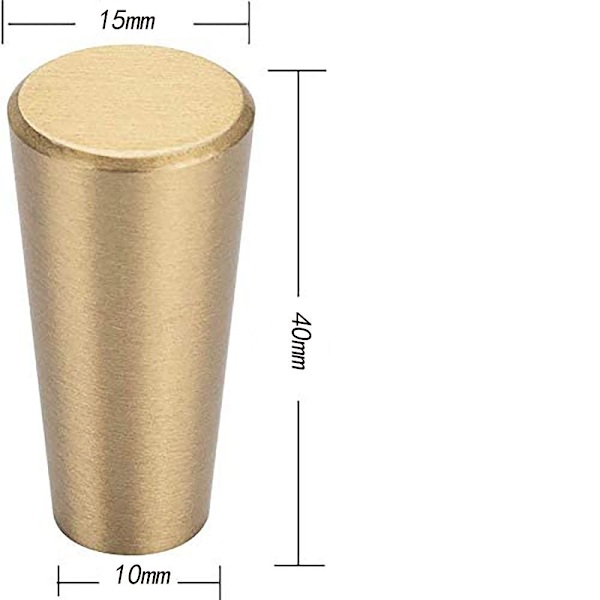 4Pak Guld Messing Dekorative Vægkroge Håndklædekrog L-FORMET L-shaped