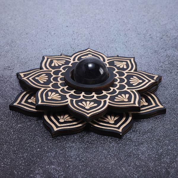 Krystalkuglebase glaskugleholder 2 2 2