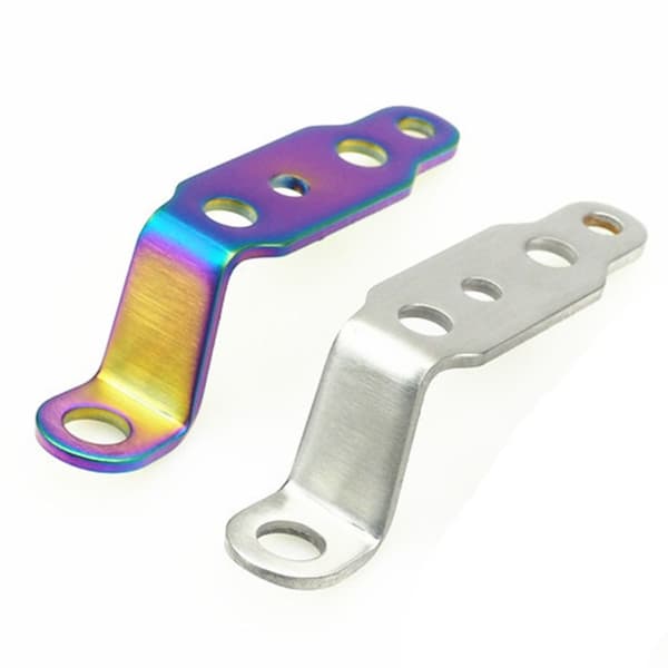 Motorsykkel Multi-funksjonell Bracket Bumper Stent SØLV silver