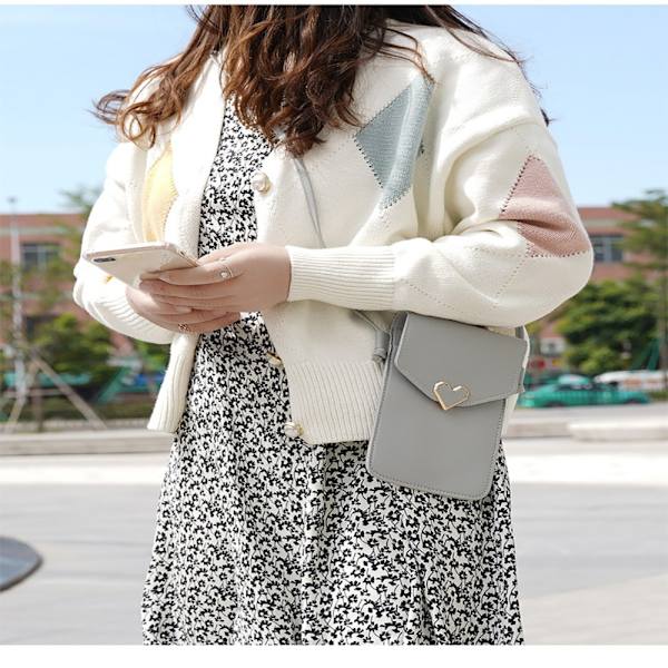 Crossbody Bag Förvaringsväskor GRÅ grey