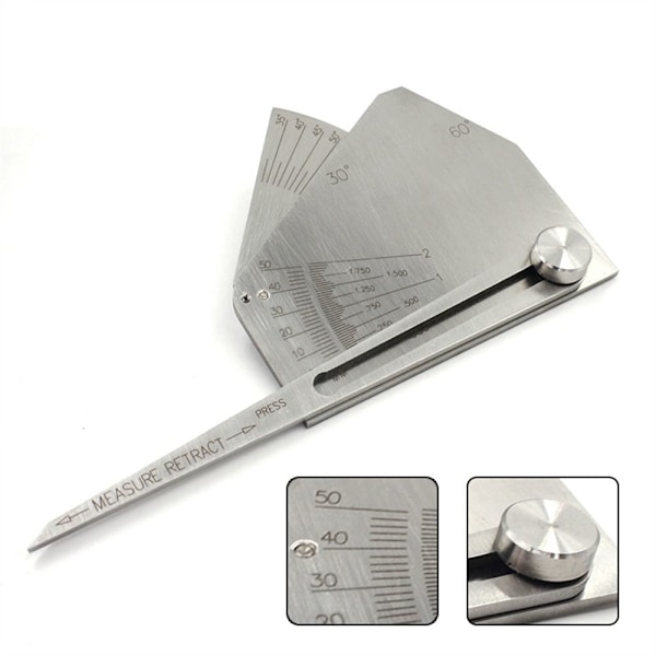 Skew-t Filet Weld Gauge Gage Sveiser Gauge