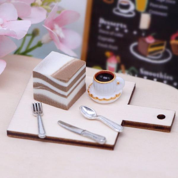1 set Miniatyrkakabröd DIY Dessert MATCHA MATCHA Matcha