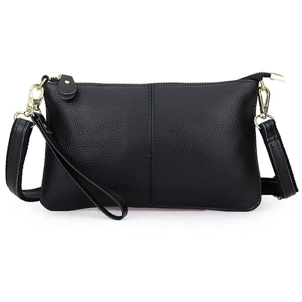 Yksi olkalaukku Crossbody Bag MUSTA BLACK