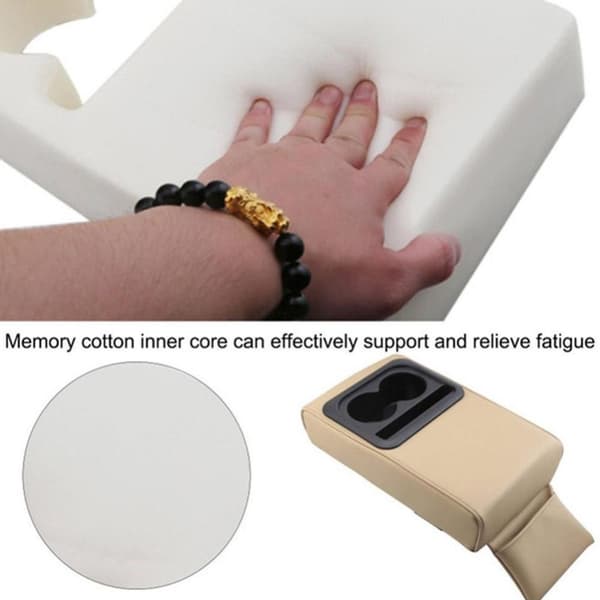 Auton Käsinojan Pehmuste Käsinojan Mukiteline BEIGE beige