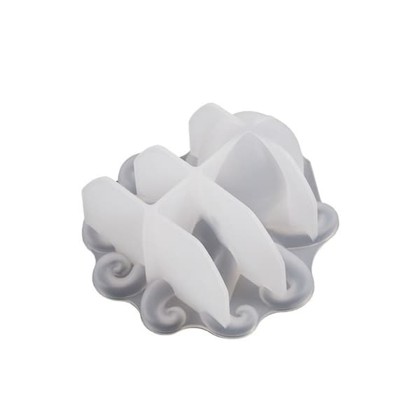 3D Blæksprutte Silikoneform Ornament Form Kage Resin Form