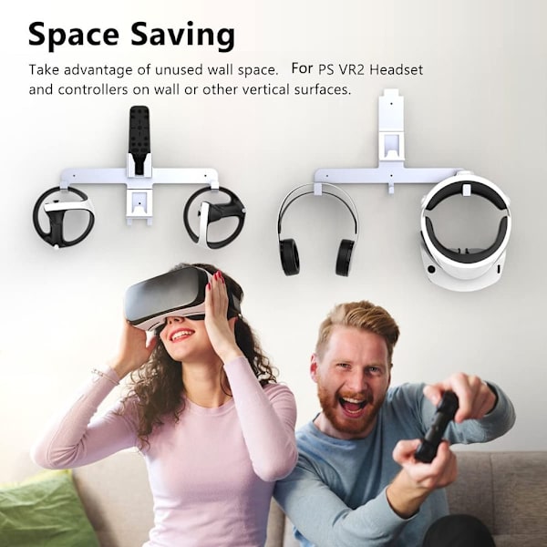 Väggmonterad Stativ Headset Hållare Controller Hängare