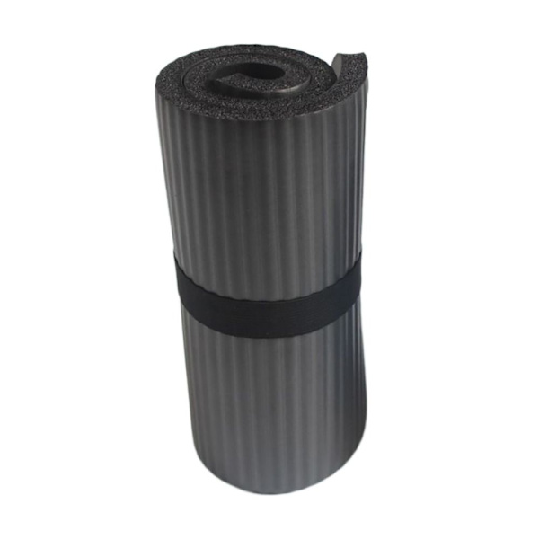Jooga Polvisuojat Flat Belly Wheel Pad MUSTA Black