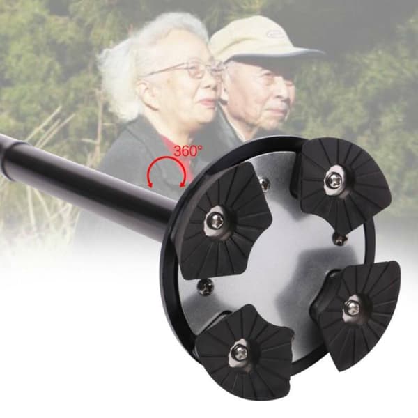 Walking Trekking Stick Elder Cane Sammenleggbar Cane