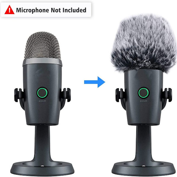 Mic Wind Muff Mikrofon Forrude Fur Forrude