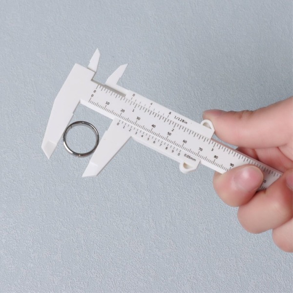 10 Pack Mini Caliper Vernier Caliper Dobbeltskala