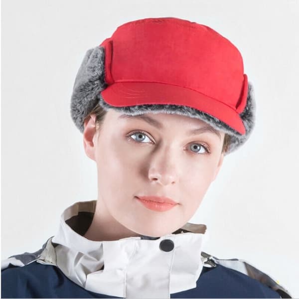 Vinterhatt med öronlappar Hatt Flat Cap 03 03 03