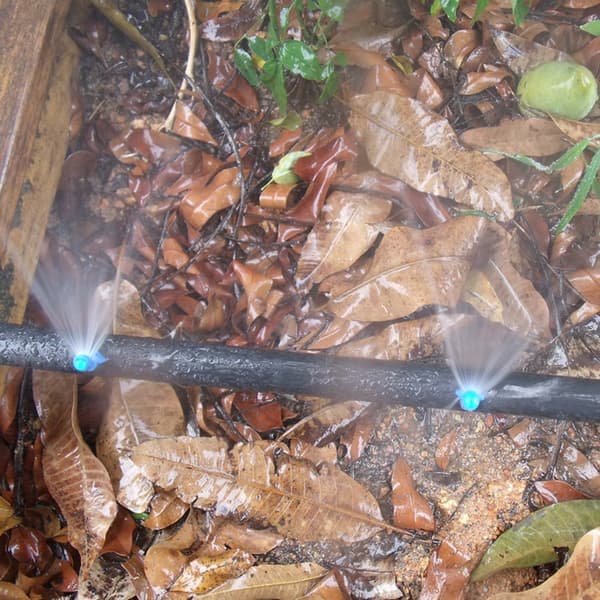100ST refraktionssprinkler dimmunstycke BLÅT 90 GRADER 90 Blue 90 degrees-90 degrees