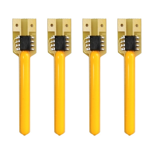 4stk Meteor Shower Filament GUL yellow