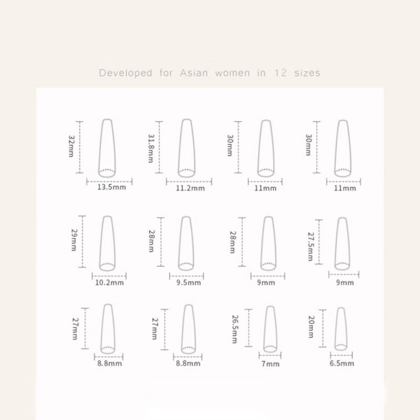 False Nails Fake Nails W942 W942 W942