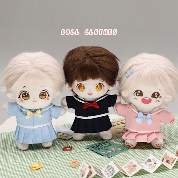 Doll Clothes T-paita Mekko MUSTA Black