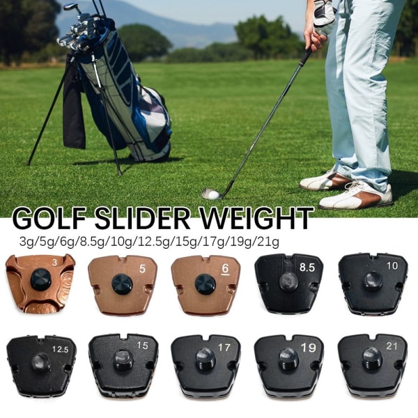 Golf Slider Viktklubba Motvikt 21G 21G 21g