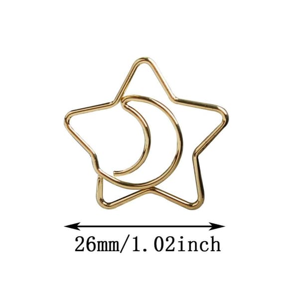 Gem Bokmärke Memo Clips Set