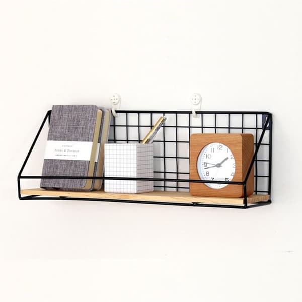 Seinäkaappi Organizer Säilytyskaappi Organizer MUSTA Black M-rectangle-M-rectangle