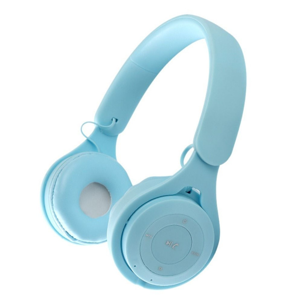 Hörlurar Trådlösa Bluetooth hörlurar BLÅ Blue