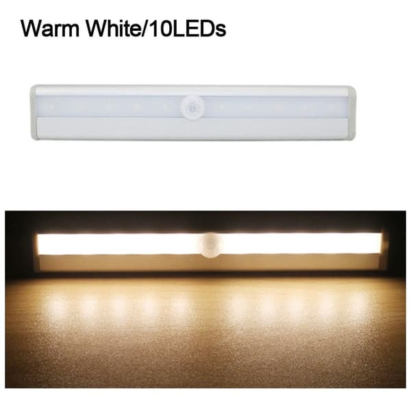 Rörelsesensor Infrarött ljus VIT 6LEDS 6LEDS White 6LEDs-6LEDs